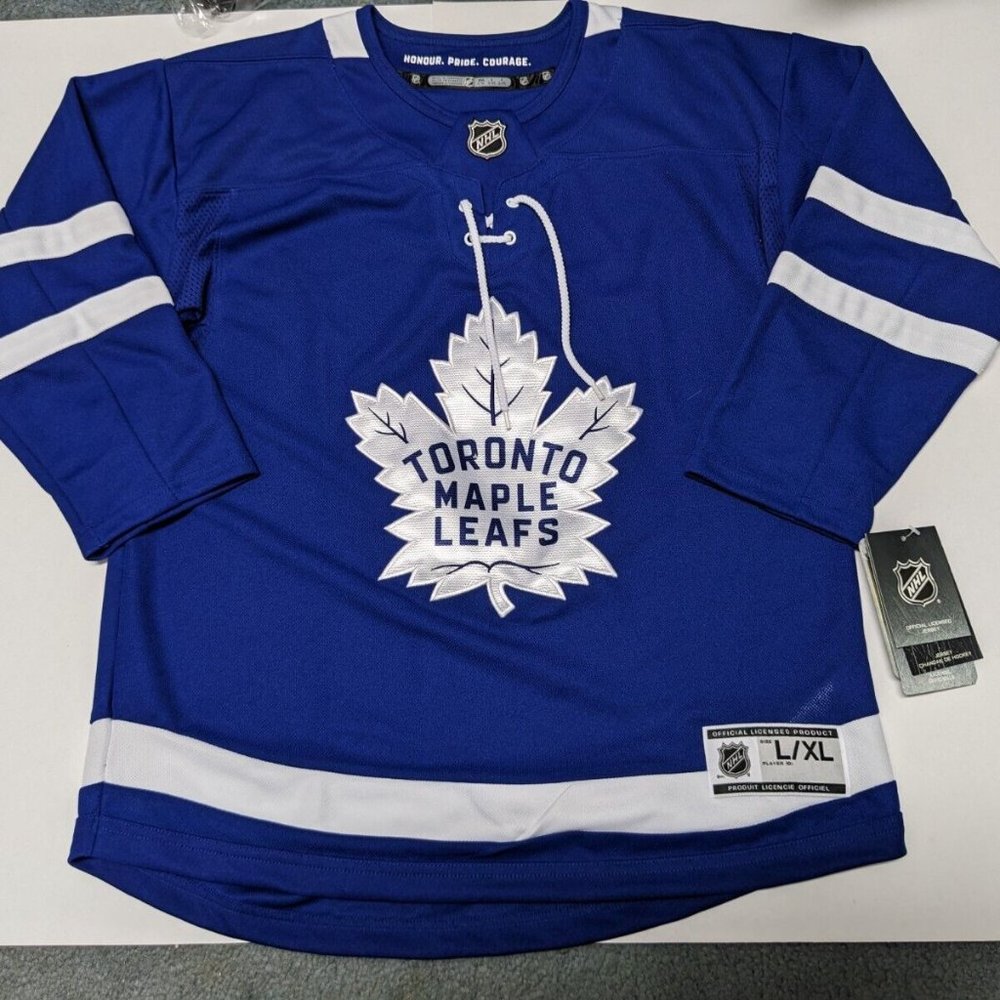 NHL - Kids' (Junior) Toronto Maple Leafs Jersey Size: S/M & L/XL